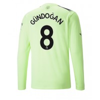 Manchester City Ilkay Gundogan #8 Fotballklær Tredjedrakt 2022-23 Langermet